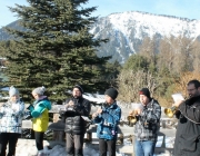 Silvesterblasen 2012 der Musikkapelle Mieming – „…a guats nuis“