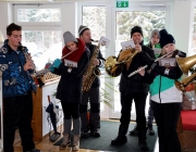 Tradition zum Jahreswechsel - Silvesterblasen der Musikkapelle Mieming