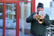 A guets Nuis 2018 allen in Mieming! – Die Musikkapelle überbrachte ihre Neujahrsgrüße heuer an einem Sonntag