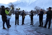 A guets Nuis 2018 allen in Mieming! – Die Musikkapelle überbrachte ihre Neujahrsgrüße heuer an einem Sonntag
