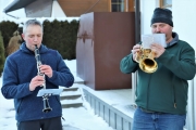 A guets Nuis 2018 allen in Mieming! – Die Musikkapelle überbrachte ihre Neujahrsgrüße heuer an einem Sonntag