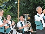 Sommernachtsfest 2016 Musikkapelle im Paradeisl