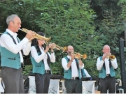 Sommernachtsfest 2016 Musikkapelle im Paradeisl
