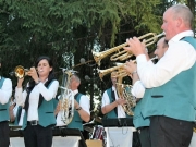 Sommernachtsfest 2016 Musikkapelle im Paradeisl