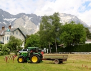 Traktor-Geschicklichkeits-Fahren – Der Star war ein „Lindner Unitrac“