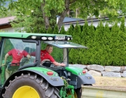 Traktor-Geschicklichkeits-Fahren – Der Star war ein „Lindner Unitrac“