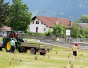 Traktor-Geschicklichkeits-Fahren – Der Star war ein „Lindner Unitrac“
