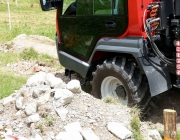 Traktor-Geschicklichkeits-Fahren – Der Star war ein „Lindner Unitrac“