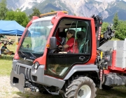 Traktor-Geschicklichkeits-Fahren – Der Star war ein „Lindner Unitrac“