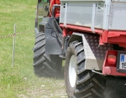 Traktor-Geschicklichkeits-Fahren – Der Star war ein „Lindner Unitrac“