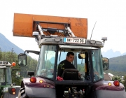 Traktor-Geschicklichkeits-Fahren – Der Star war ein „Lindner Unitrac“