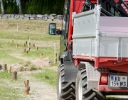 Traktor-Geschicklichkeits-Fahren – Der Star war ein „Lindner Unitrac“