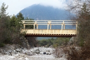 Untere Stöttlbrücke erneuert – Mit Wetterschutz-Dach aus Lärchenholz