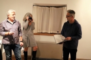 Vernissage Mona Friedl-Oberhofer und Elisabeth Trenkwalder im Kunst-Werk-Raum