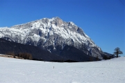 Sonnenwintertag in Mieming - viele waren draußen, denn das Wetter wird schlechter