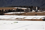 Sonnenwintertag in Mieming - viele waren draußen, denn das Wetter wird schlechter