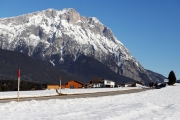 Sonnenwintertag in Mieming - viele waren draußen, denn das Wetter wird schlechter