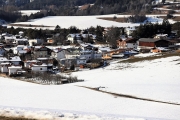 Sonnenwintertag in Mieming - viele waren draußen, denn das Wetter wird schlechter