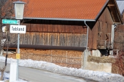 Sonnenwintertag in Mieming - viele waren draußen, denn das Wetter wird schlechter