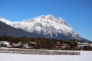 Sonnenwintertag in Mieming - viele waren draußen, denn das Wetter wird schlechter