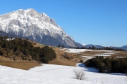 Sonnenwintertag in Mieming - viele waren draußen, denn das Wetter wird schlechter