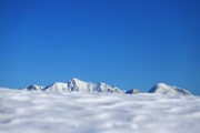 Sonnenwintertag in Mieming - viele waren draußen, denn das Wetter wird schlechter
