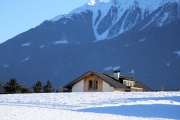 Sonnenwintertag in Mieming - viele waren draußen, denn das Wetter wird schlechter