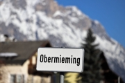 Sonnenwintertag in Mieming - viele waren draußen, denn das Wetter wird schlechter