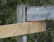 Zäunen am Kälberriegl in Obermieming – Zum Schutz des Weideviehs am Vorberg der Feldernalm