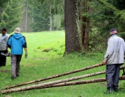 Zäunen auf der Biberwier-Alm