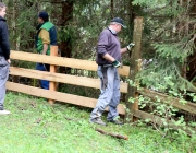 Zäunen auf der Biberwier-Alm