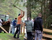 Zäunen auf der Biberwier-Alm