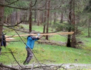 Zäunen auf der Biberwier-Alm