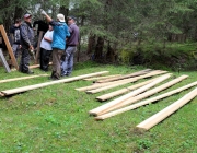 Zäunen auf der Biberwier-Alm