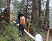 Zäunen auf der Biberwier-Alm