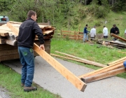 Zäunen auf der Biberwier-Alm