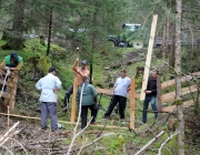 Zäunen auf der Biberwier-Alm