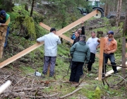 Zäunen auf der Biberwier-Alm