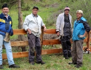 Zäunen auf der Biberwier-Alm