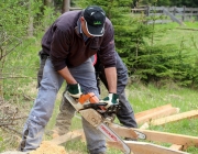 Zäunen auf der Biberwier-Alm