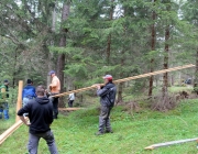 Zäunen auf der Biberwier-Alm