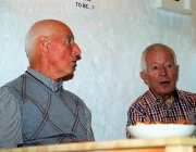 Zeitfenster in Wildermieming – „Dorfgespräch im Atelier“ mit Wilhelm Zimmermann und Siegfried Köll