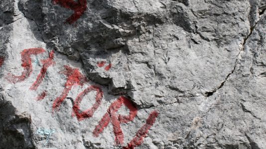 Spurensuche im Quellgebiet des Stöttlbachs, Foto: Knut Kuckel