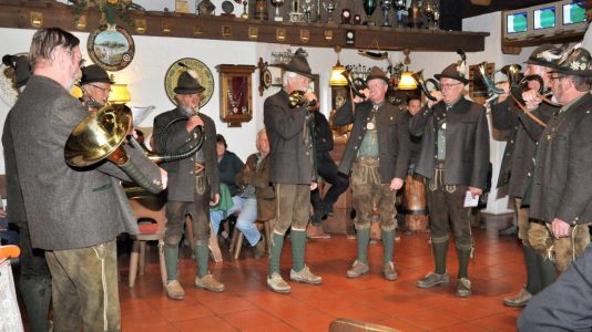 30 Jahre Jagdhornbläser am Mieminbger Plateau, Foto: Martin Schmid