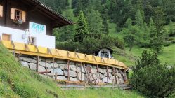 Bauarbeiten auf der Marienberg Alm, Foto: Knut Kuckel