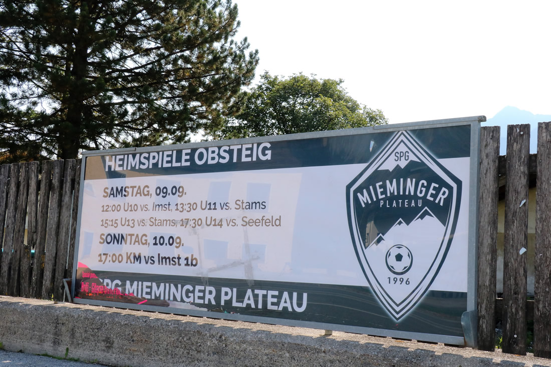 Der Ball rollt wieder - Heimspiel der SPG Mieminger Plateau auf dem Sportplatz in Obsteig, Foto: Mieming.online