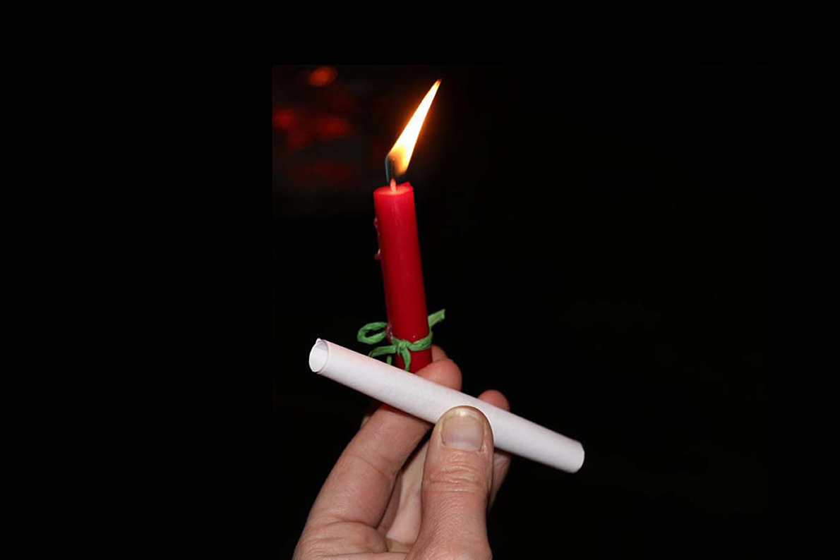 Mieminger Adventkalender, Steirerhof. Foto: Mieming.online