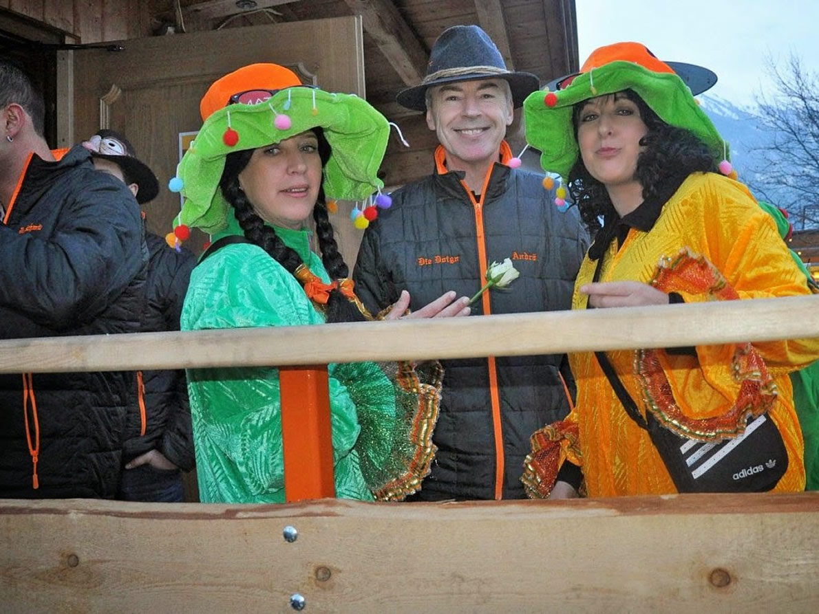 Fasnacht in Mieming 2018, Sportplatz in Obermieming. Foto: Mieming.online