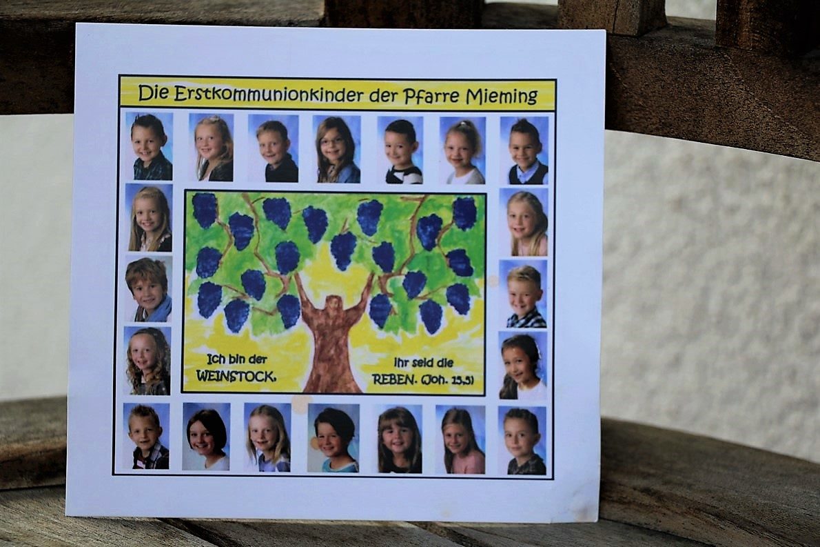 Erstkommunion in Mieming - 20 Kinder feiern in der Pfarrkirche Untermieming. Foto: Mieming.online
