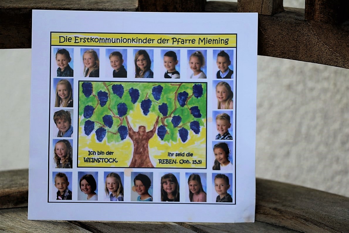 Erstkommunion in Mieming - 20 Kinder feiern in der Pfarrkirche Untermieming. Foto: Knut Kuckel/Mieming.online